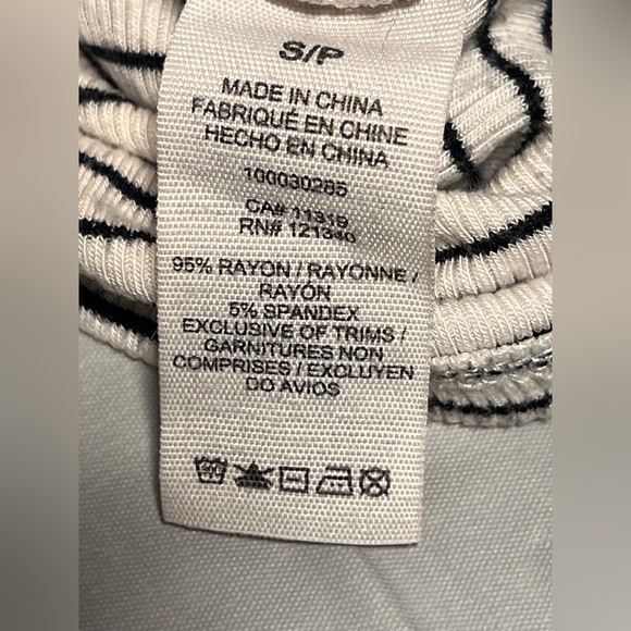 🕶️Ooh La La Stripes 3 Pc Bundle XS (1), S (2) 100% Cotton & Rayon Spandex Soft🎬 - Picture 9 of 9